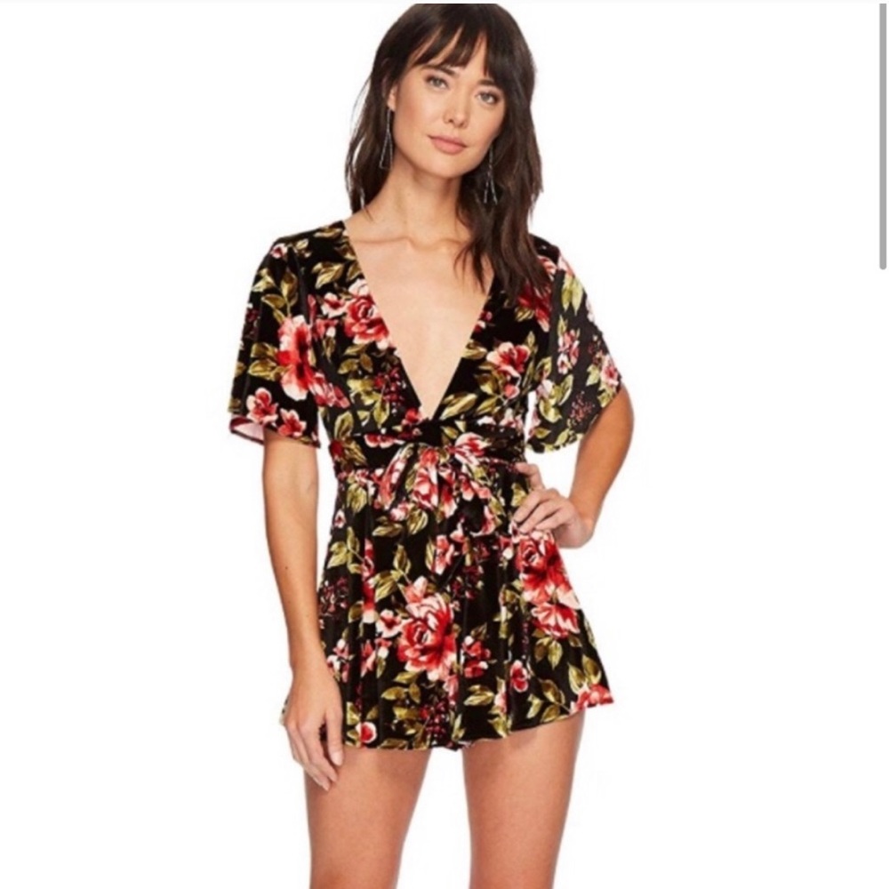 Show Me Your MuMu | Tallara Romper Vavoom Velvet Size XS